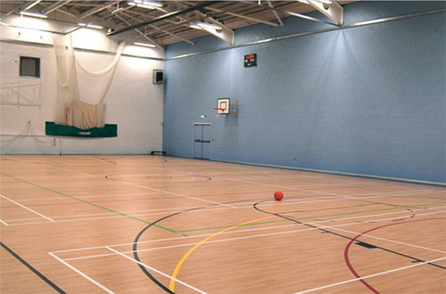 Sports Flooring - Maple Wood, 15mm Thickness | UV-Cured Polyurethane Finish, Customizable Dimensions, EN 14904 Compliance, 5-Year Warranty