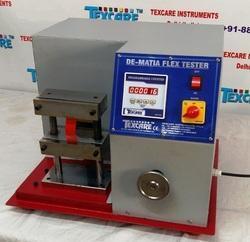 De Mattia Flex Tester - Mild Steel, 1800° Flexing Angle | Maroon Grey, User-Friendly Design, AC 220V Power, Supplied with User Manual and Calibration Certificate