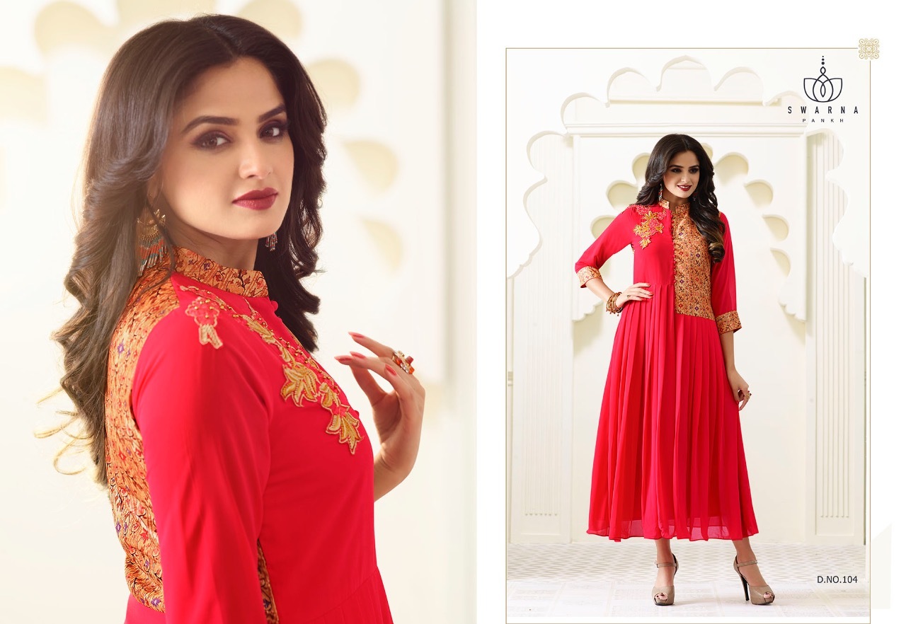 Fancy Kurti With Work