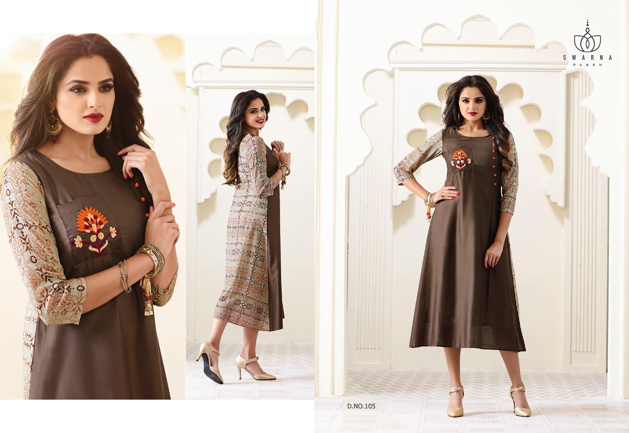 Fancy Kurti With Work
