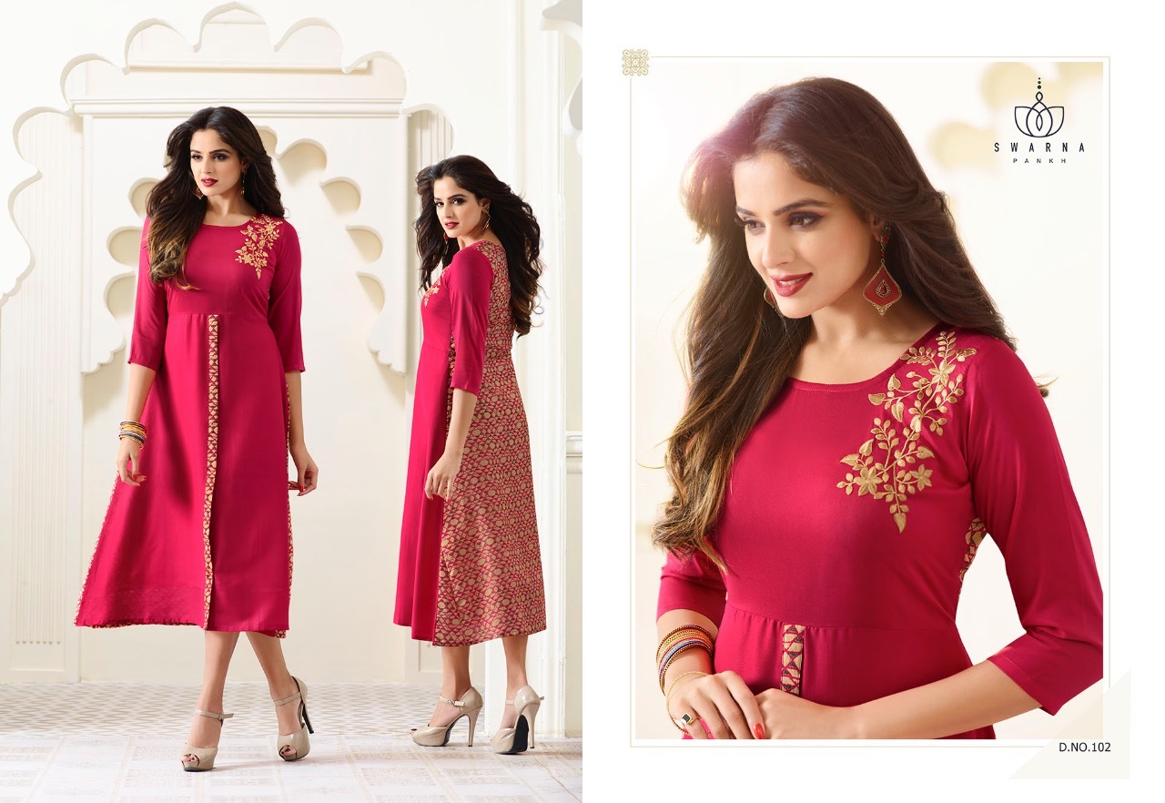 Fancy Kurti With Work