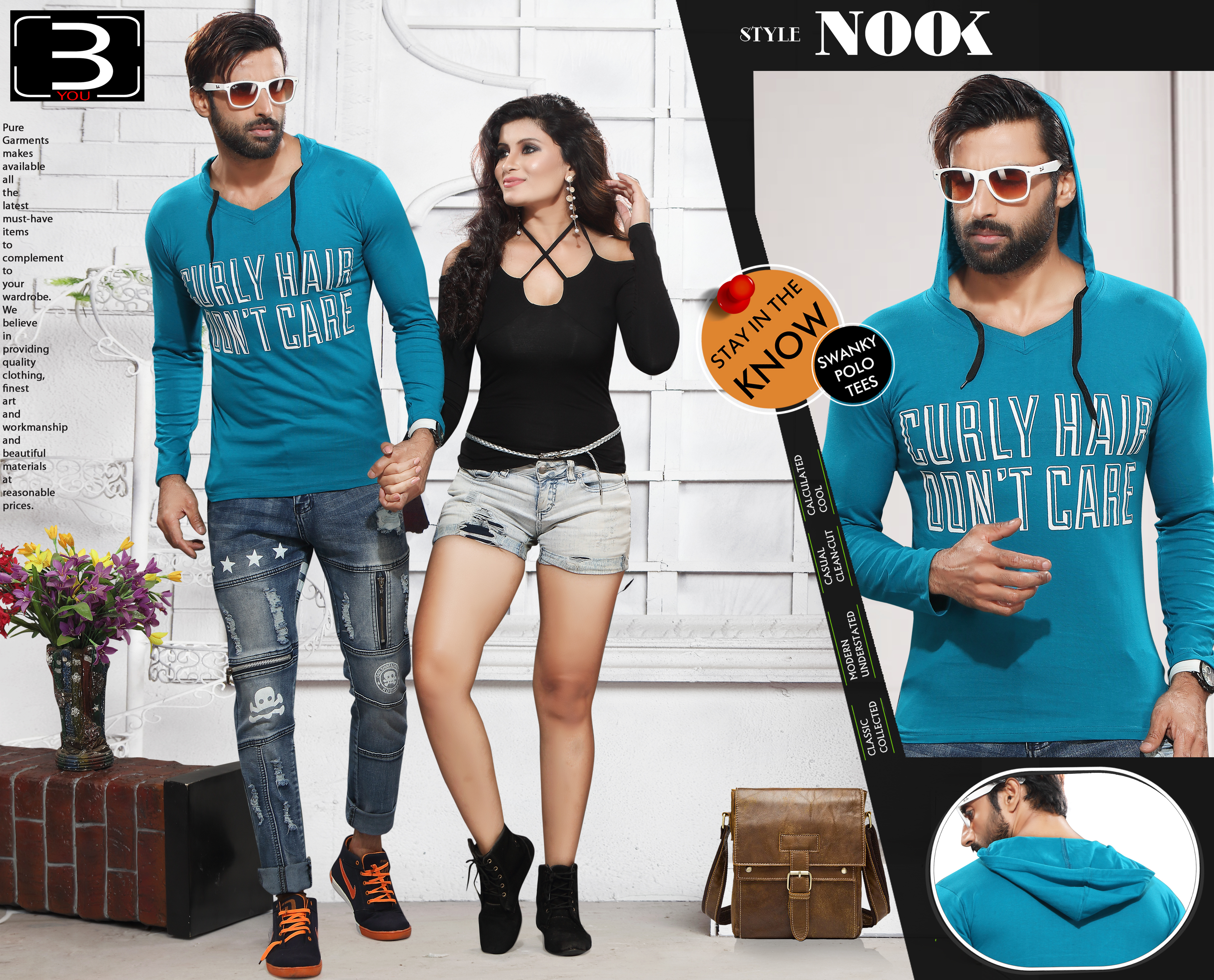 Men Hood T- Shirts
