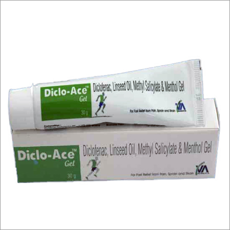 Diclo-Ace Gel Dry Place