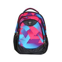 Sky Blue/ Pink Infinit School Bag