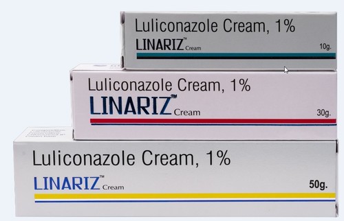 LULICONAZOLE Cream - 1% Active Ingredient, 10/30/50gm Pack Size | For All Ages, Treats Tinea Pedis, Cruris & Corporis