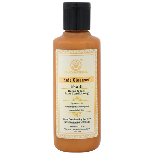 हर्बल मेहंदी तुलसी एक्स्ट्रा कंडीशनिंग क्लीनज़र- एसएलएस एवं पैराबेन मुक्त