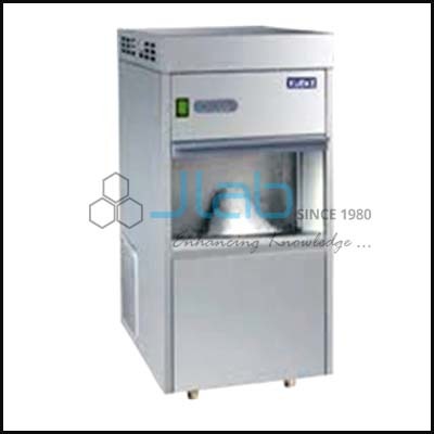 Ice Flaker - Stainless Steel, Compact Design | CFC Free Compressor, Continuous Output, Noiseless Operation, Mobility Wheels