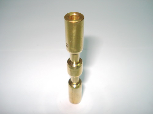Brass Precision Turned Components - 1/4 to 2 Inch, Golden Color, High Tensile Strength, Corrosion Proof, Dimensional Accuracy, Durable Finish