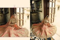 पूर्ण कढ़ाई वाली लहंगे की चोली