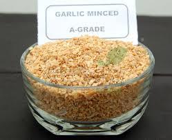 Dehydrated Garlic Minced - Dried Minced Variety, A Grade Quality with 2-Year Shelf Life | Intense Aroma, Easy-Hygienic Storage, Raw Processing