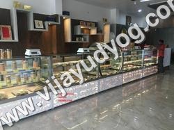 भोजन प्रदर्शन काउंटर