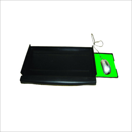 Metal Keyboard Tray with Mouse and PU Cushion
