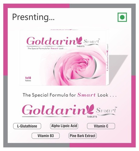 L-Glutathione, Alpha Lipoic Acid, Vitamin C, Vitamin B3, Pink Bark Extract