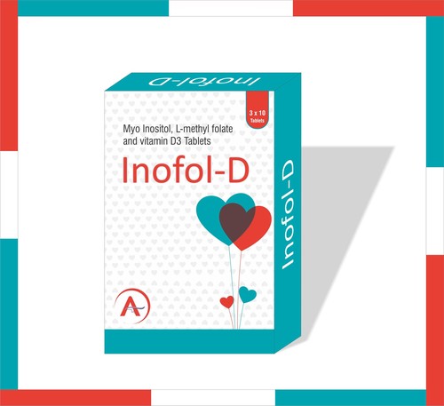 Myo Inositol, L-Methyl Folate and vitamin D3 Tablet