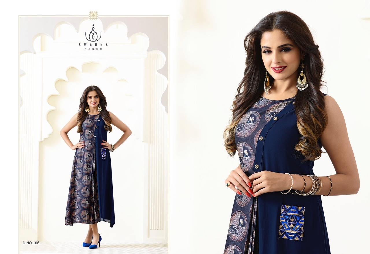 Skin Color Ladies Fancy Kurti