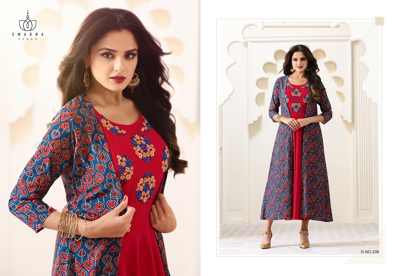 Skin Color Ladies Fancy Kurti