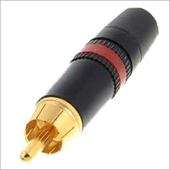 Rca Connector Gold Plated Neutrik Nimbo - Insulation Material: Pvc