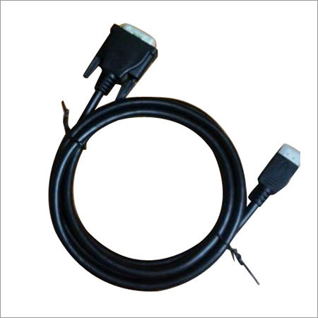 Black Dvi To Hdmi Cable