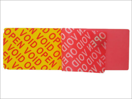 टैम्पर-सबूत लेबल फिल्म