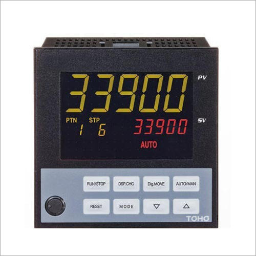 Digital Process Controller - Plastic, 1/8 DIN Dimensions | LCD Display, Analog Input, Relay Output, 0-50°C Operating Temperature, 24VDC Power Supply