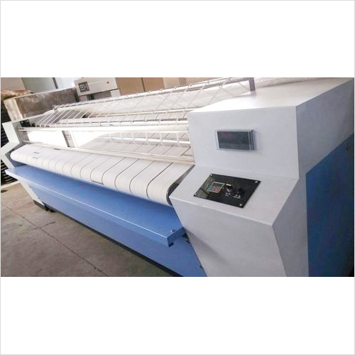 Flatwork Dryer Ironer - 304 Stainless Steel, Working Width 2-4.1 Mtr, Adjustable Temperature Up to 170°C | Efficient Drying, Wrinkle Removal, Power Efficient