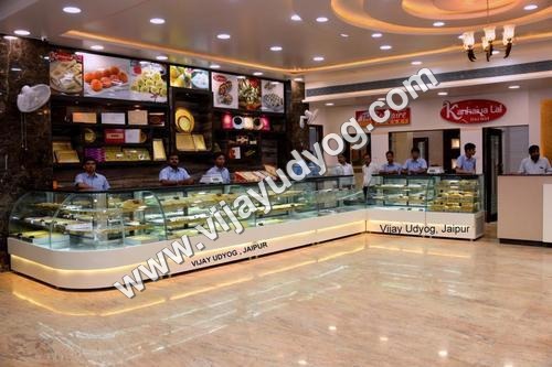 बेकरी डिस्प्ले काउंटर