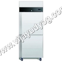 दो दरवाजों वाला वर्टिकल डीप फ्रीजर