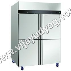 वर्टिकल चार दरवाजे वाला डीप रेफ्रिजरेटर