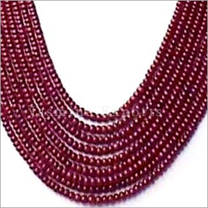 Ruby Rondelle Smooth (A Grade)