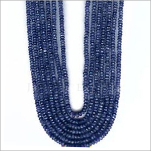 Sapphire Rondelle Faceted (A Grade)