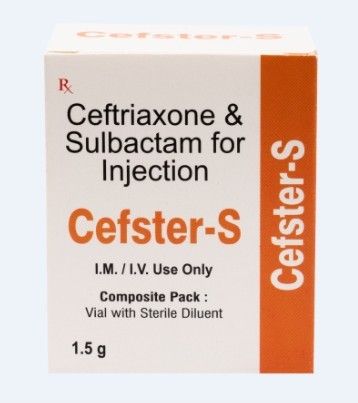 Ceftriaxone, Sulbactum Inj Store In Cool