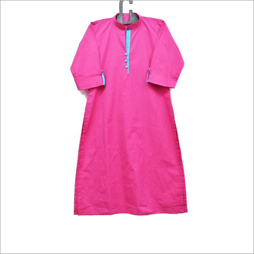 लेडिज हाफ कॉलर कुर्ति