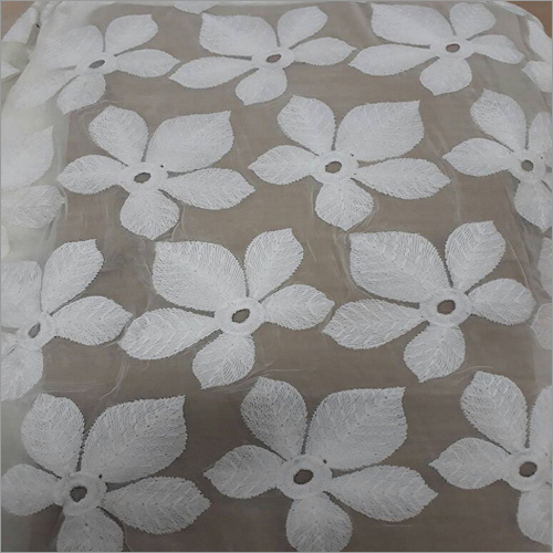 Georgette Schiffli Embroidery Fabrics
