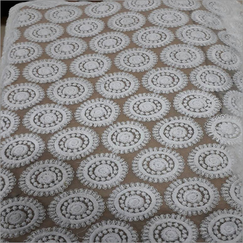 Net Schiffli Embroidery Fabrics