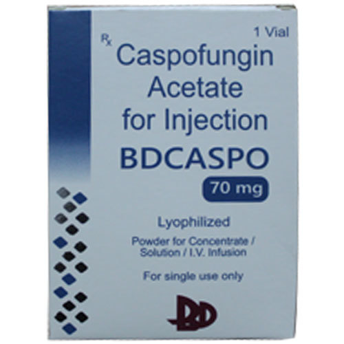 Caspofungin Acetate Injection - Liquid Formulation, Injectable Drug Type For Prescribed Dosage