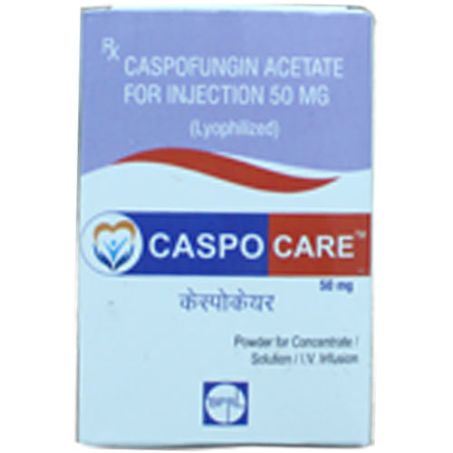 50 mg Caspofungin Acetate For Injection - Liquid Formulation, Storage In Dry Place, Dosage As Per Doctor