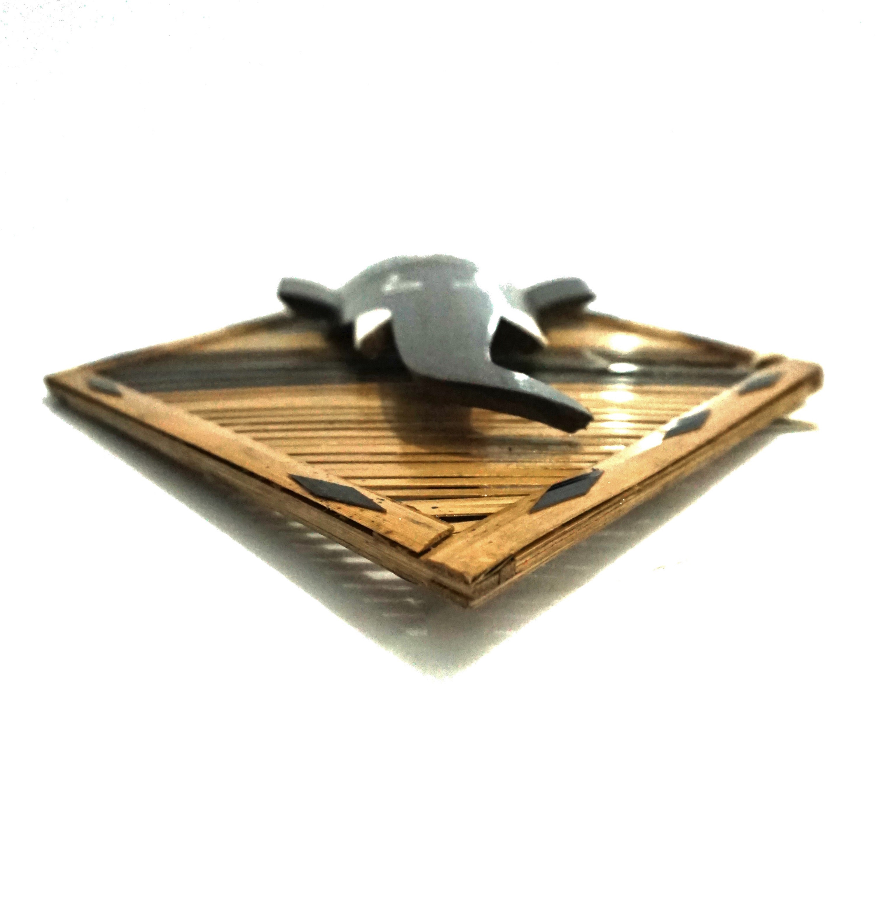 Bamboo Ganesha Wall Hanging Quadrangle