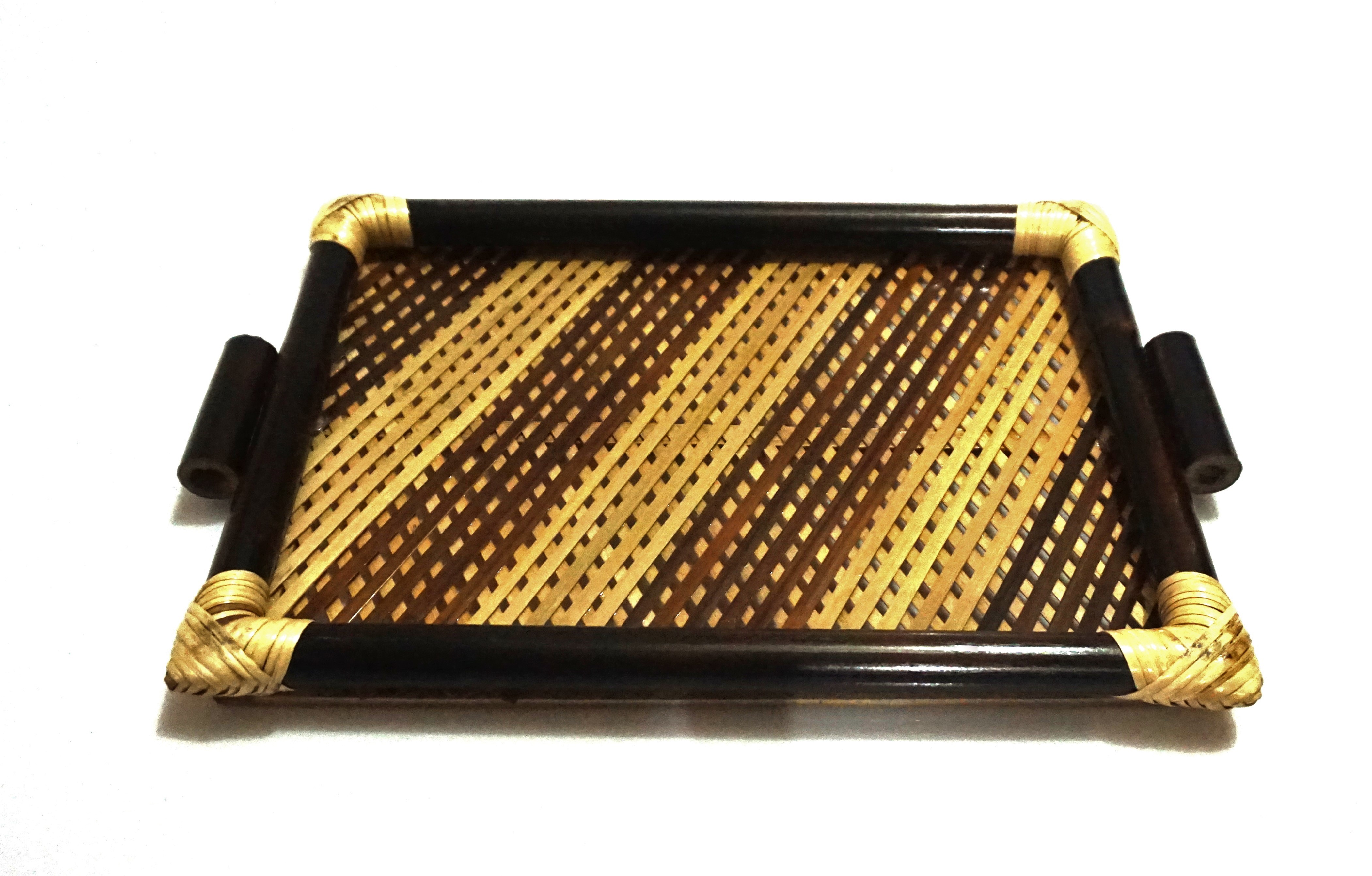 Bamboo Tray Multicolour