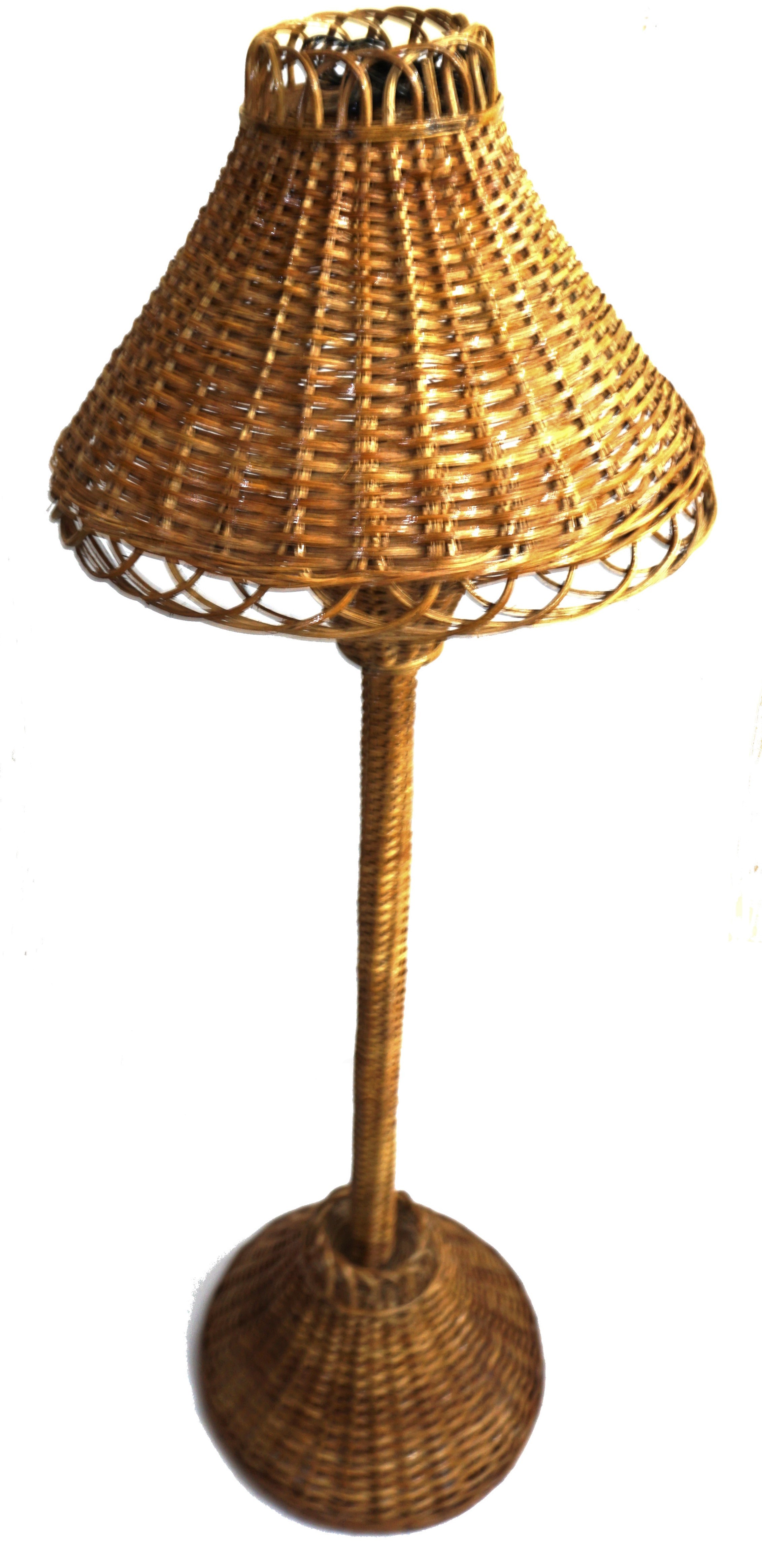 Bamboo Floor Led Lamp