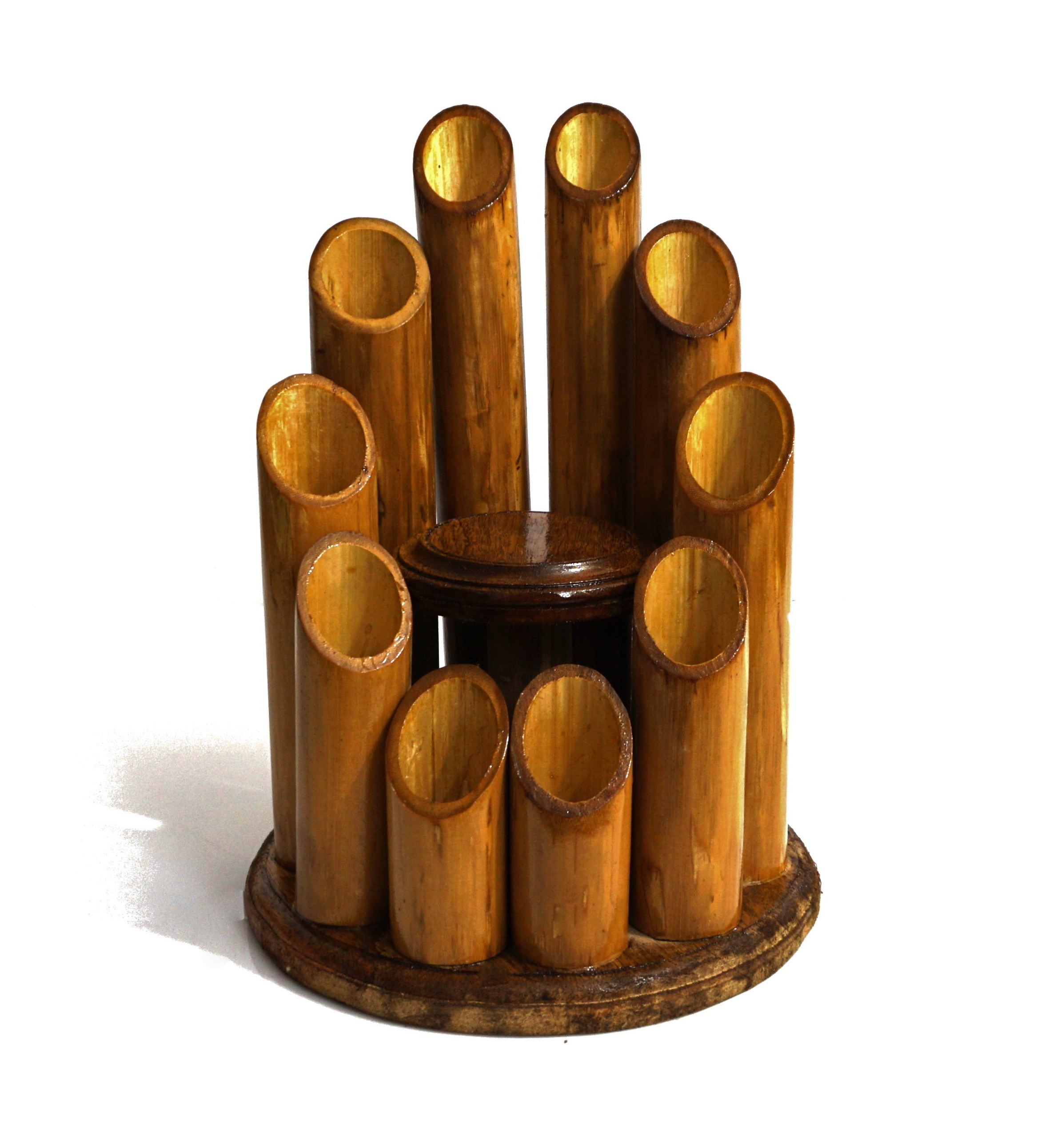 Non Toxic Bamboo 10-led Lamp