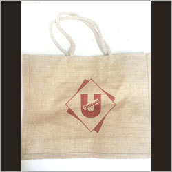 Printed Jute Carry Bag