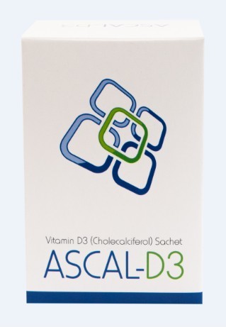 Vitamin D3 - 60000 I.U. Powder Sachets | Suitable for Osteoporosis Prophylaxis, Nutritional Malabsorption, Rickets, and More