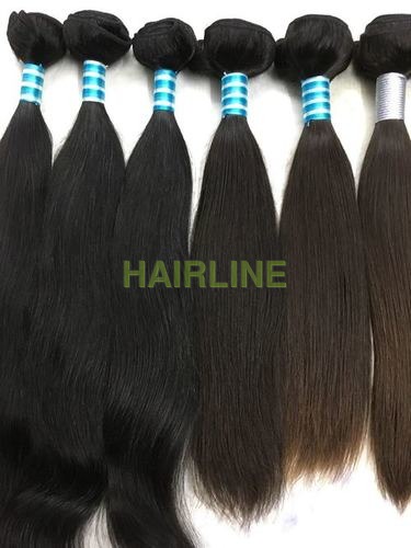 Straight Hair - Remy Indian Hair Type , Unisex Hair Bands in Black and All Colors 
