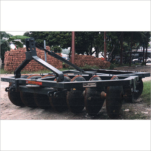 Disc Harrow - Steel Material, Variable Dimensions | Customizable Sizes, Easy Operation, Fast Speed, High Performance, Powder Coated Finish