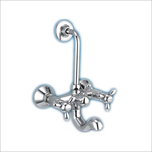 ओवर हेड शावर के लिए बेंड प्रावधान के साथ वॉल मिक्सर टेलीफोनिक