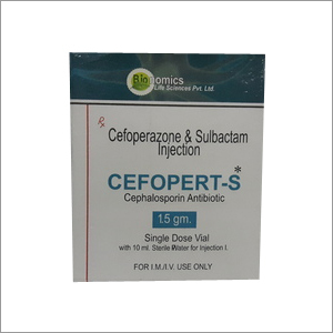 Liquid Cefoperazone Sulbactam Injection