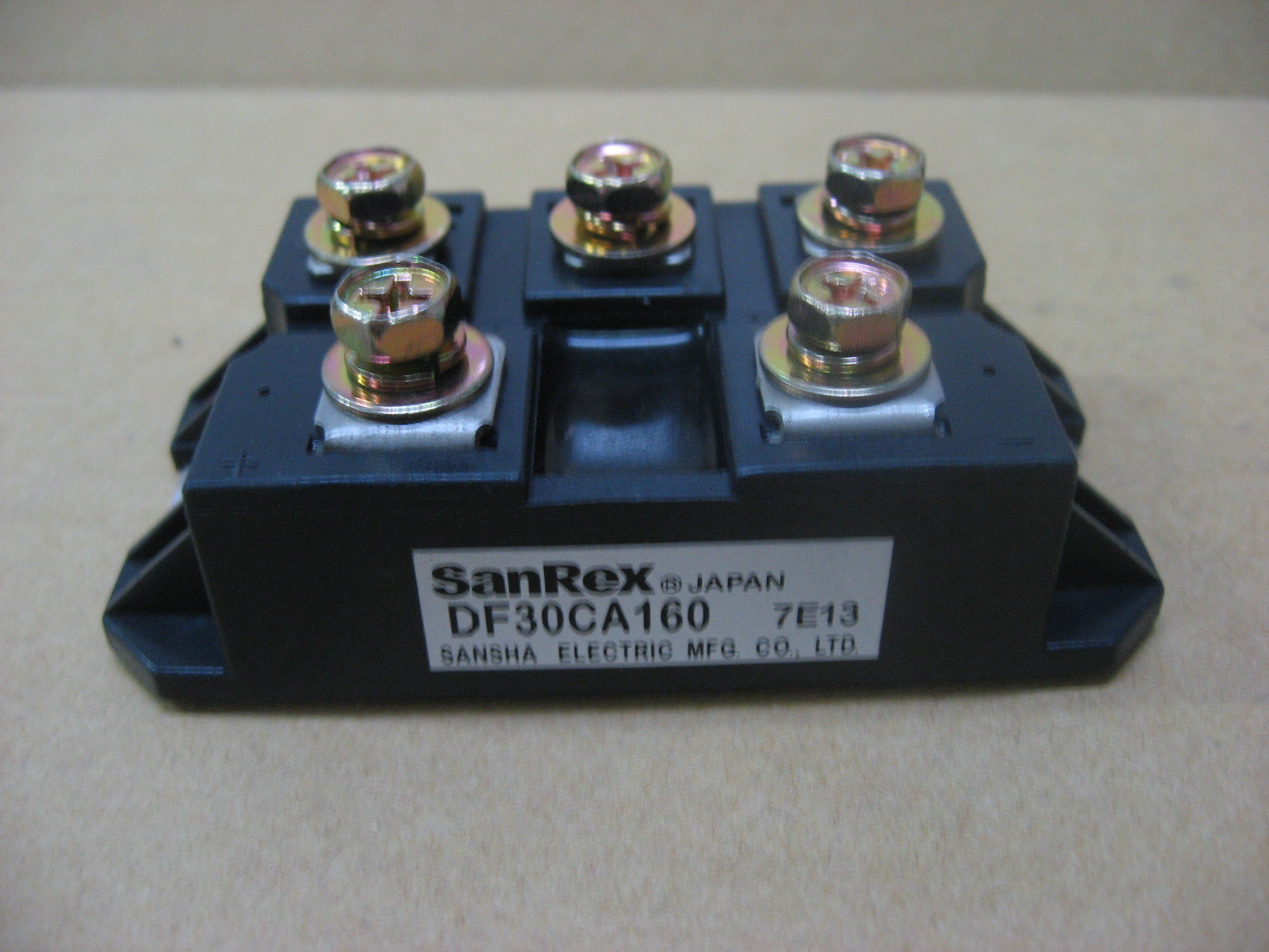 Three Phase Bridge Rectifier - 254x127x254 Mm, Black | 1200v Input, 150a Output, Original New