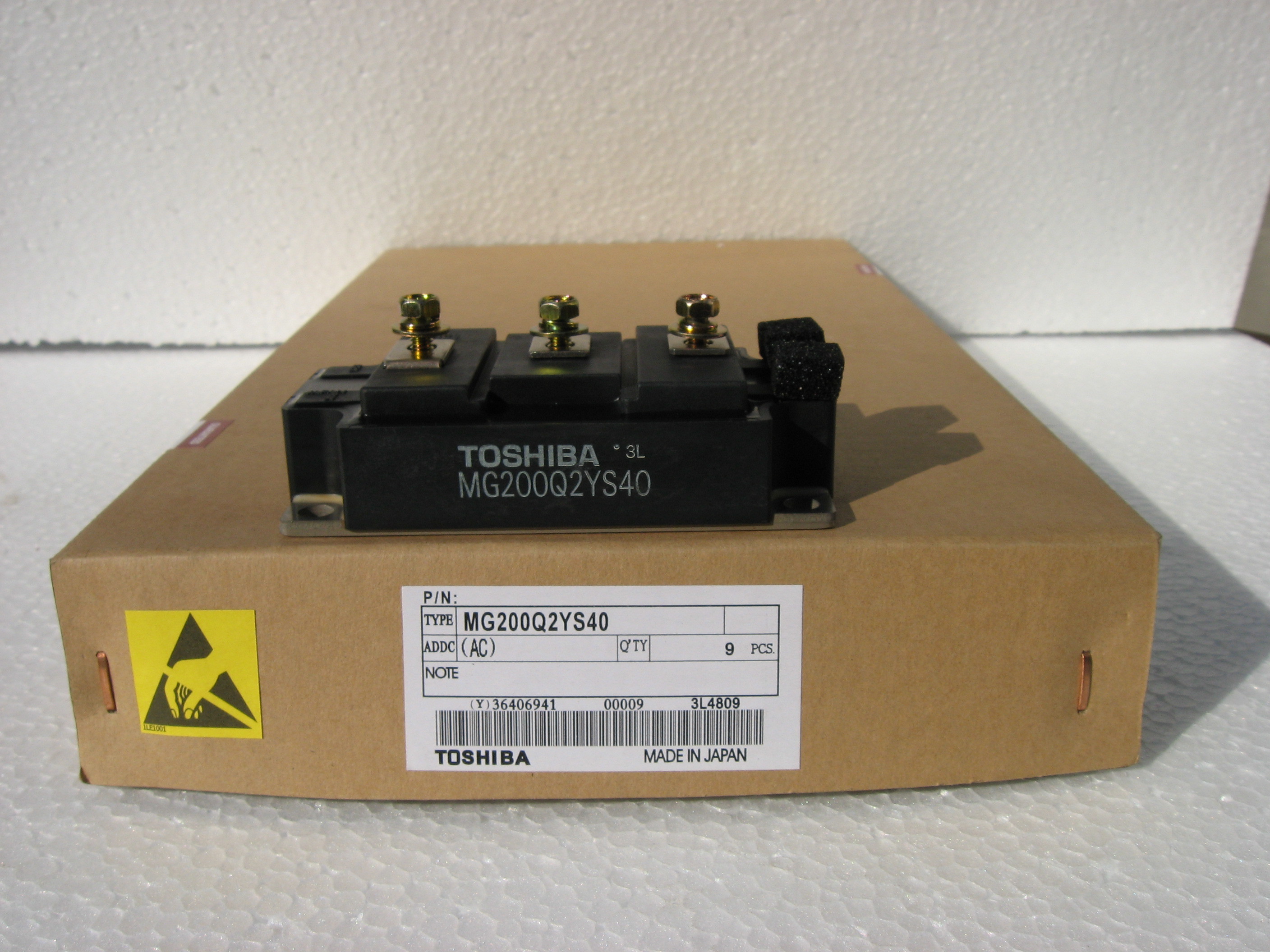 Black Toshiba Igbt Module Mg100j6es52