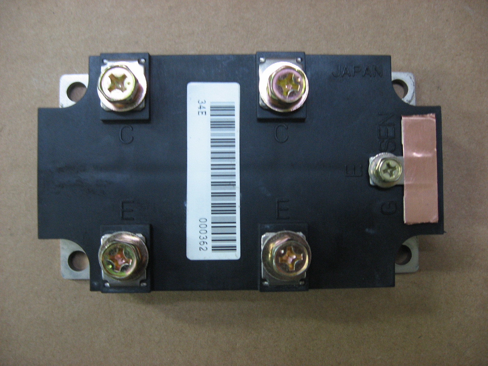 Black Toshiba Igbt Module Mg100j6es52