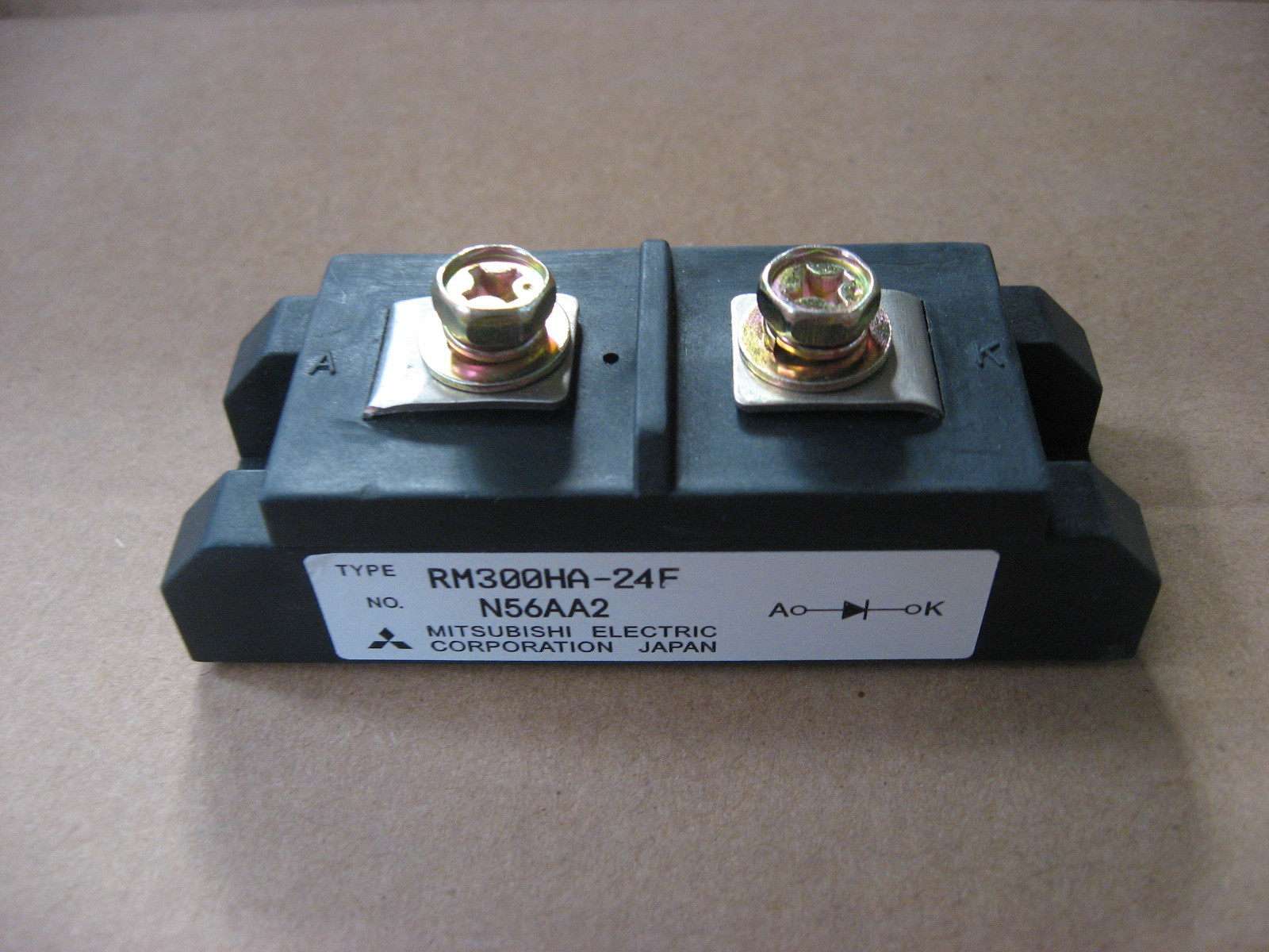 Black Mitsubishi Scr Diode Module Rm50ca-12f